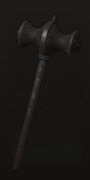 iron two handed mace